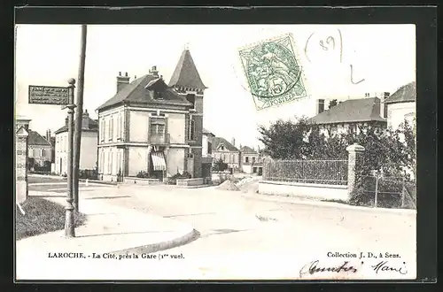 AK Laroche, la Cité, prés la Gare