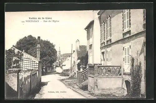 AK Voutenay, Rue de l'Eglise