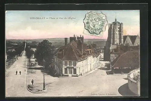 AK Seignelay, Place et Rue de l'Église