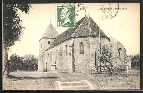 AK Villeneuve-la-Dondagre, l'Eglise