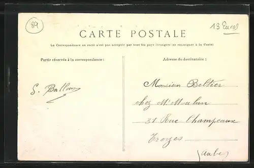 AK Saint-Florentin, Place Dilo