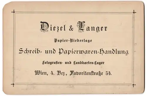 Fotografie Diezel & Langer, Wien, Favoritenstrasse 54, Ansicht Trient, Teilansicht vom Ort gegen Westen