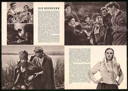 Filmprogramm PFP Nr. 41 /59, Die Neunzehn, A. Kutepow, G. Jumatow, Regie: M. Kalik