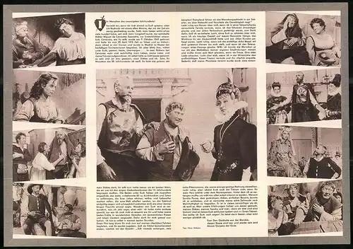 Filmprogramm PFP Nr. 7 /58, Don Quichotte, N. Tscherkassow, J. Tolubejew, Regie: G. Kosinzew