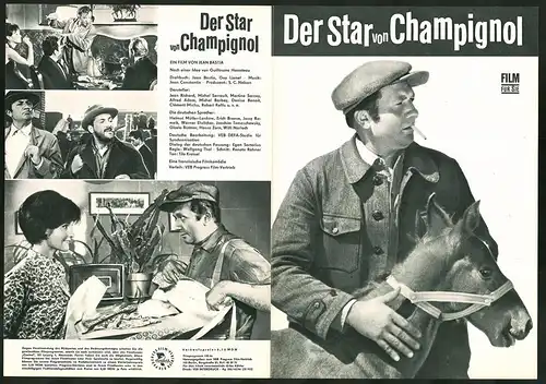 Filmprogramm Film für Sie Nr. 108 /66, Jean Richard, Michel Serrault, Regie: Jean Bastia