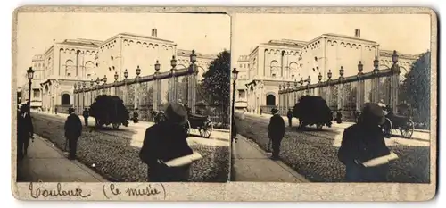 Stereo-Fotografie Fotograf unbekannt, Ansicht Toulouse, Musee des Augustins