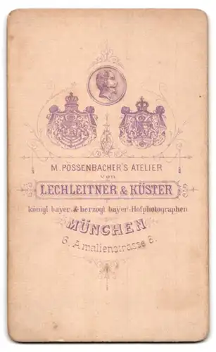 Fotografie Lechleitner & Küster, München, Amalienstrasse, junges Mädchen mit Rüschenkragen