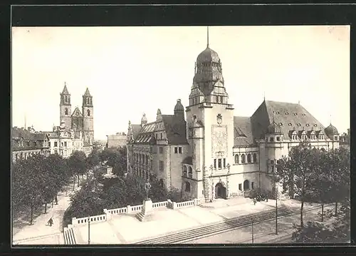 AK Magdeburg, Dom und Kaiser Friedrich-Museum