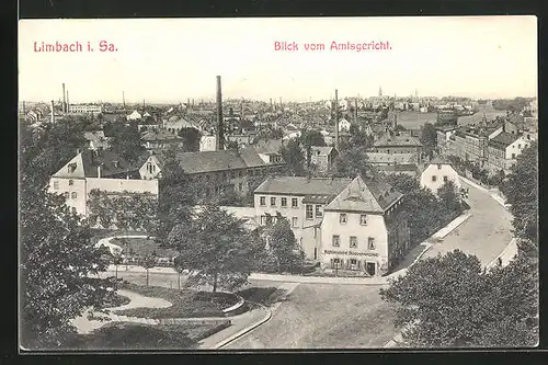 AK Limbach i. Sa., Blick vom Amtsgericht