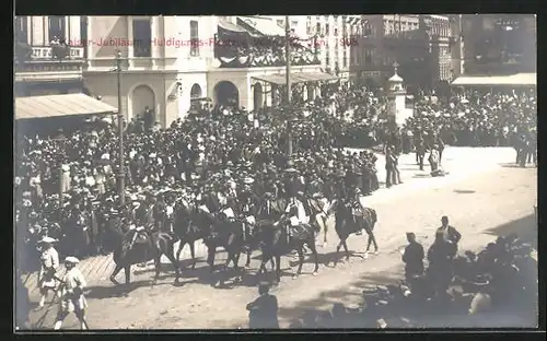 AK Wien, Kaiser-Jubiläum-Huldigungs-Festzug 1908