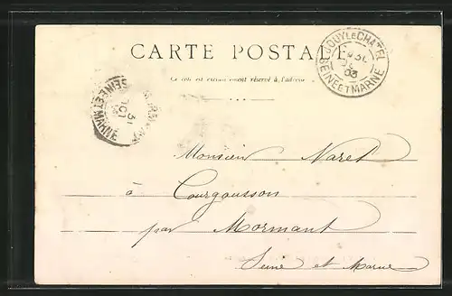 AK Jouy-le-Chatel, Vue Générale