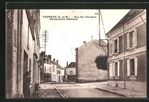 AK Tournan, Rue des Carreaux, Gendarmerie Nationale