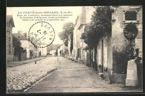 AK La FertésousJouarre, Rue de Condez