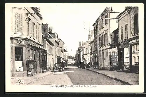 AK Nangis, Rue de la Poterie