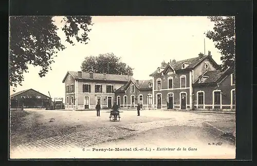 AK Paray-le-Monial, Extérieur de la Gare