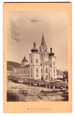 Fotografie Nikulaus Kuss, Maria-Zell, Neustädtergasse 73, Ansicht Maria-Zell, Blick auf Basilika Mariä Geburt