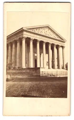 Fotografie unbekannter Fotograf, Ansicht Paris, Pfarrkirche Le Madeleine