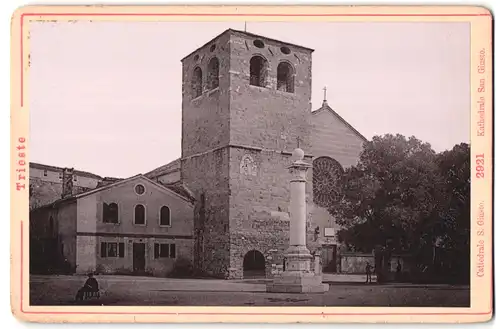 Fotografie Diezel & Langer, Wien, Favoritenstr. 54, Ansicht Trieste, Partie an der Kathedrale San Giusto