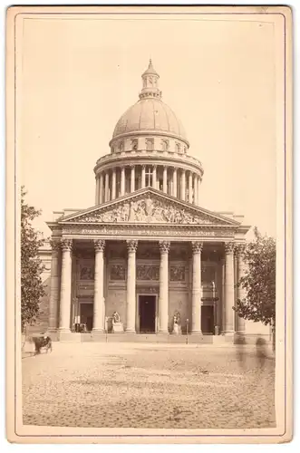 Fotografie Henri Guerard, Paris, Ansicht Paris, Blick auf das Pantheon