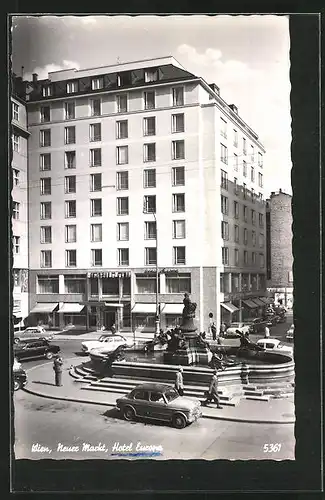 AK Wien, Hotel Europa am Neuen Markt