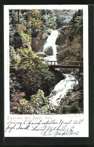 AK Bayerischer Wald, Riesslochfall, Wasserfall