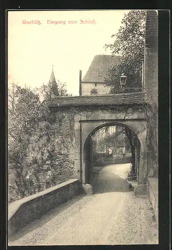 AK Rochlitz, Eingang zum Schloss
