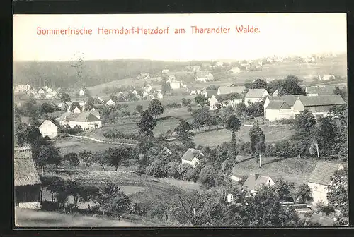 AK Herrndorf-Hetzdorf, Sommerfrische am Tharandter Walde