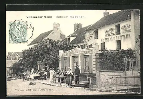AK Villiers-sur-Morin, Restaurant Testeil