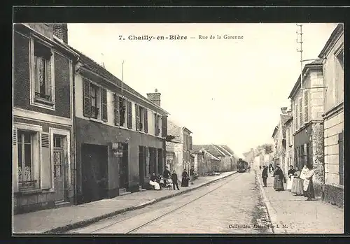 AK Chailly-en-Biere, Rue de la Garenne