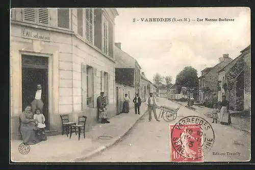 AK Vareddes, Rue Moreau-Duchesne
