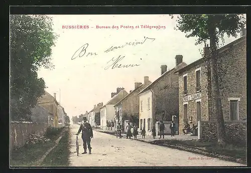 AK Bussieres, Bureau des Postes et Telegraphes