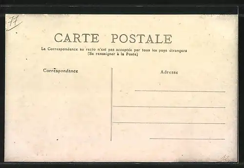 AK Bussieres, Bureau des Postes et Telegraphes