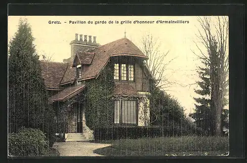 AK Gretz, Pavillon du garde de la grille d`honneur d`Armainvilliers