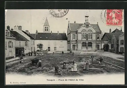 AK Touquin, Place de l`Hotel de Ville