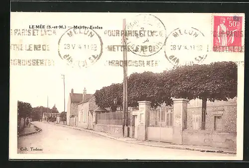 AK Le Mée, Mairie, Ecoles