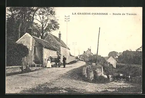 AK La Grande-Paroisse, Route de Tavers
