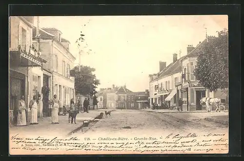 AK Chailly-en-Biere, Grande Rue