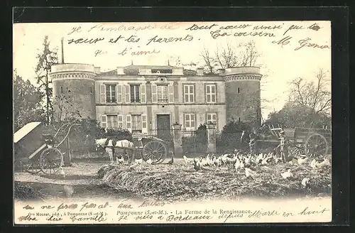 AK Pomponne, La Ferme de la Renaissance