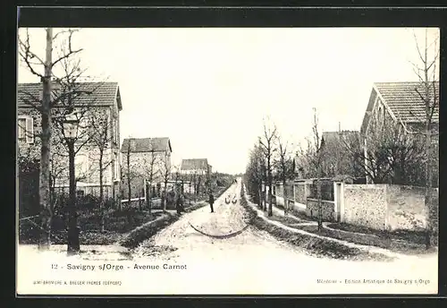 AK Savigny-sur-Orge, Avenue Carnot