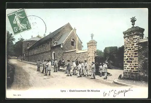 AK Igny, Etablissement St-Nicolas