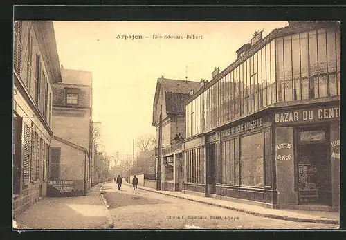 AK Arpajon, Rue Edouard-Robert