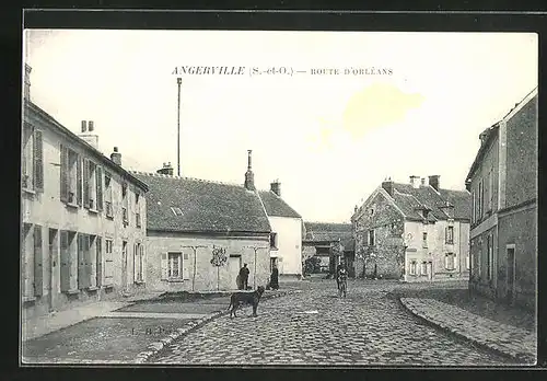 AK Angerville, Route D`Orléans