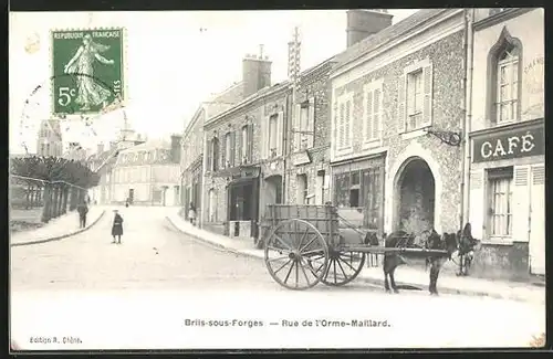 AK Briis-sous-Forges, Rue de l`Orme-Maillard