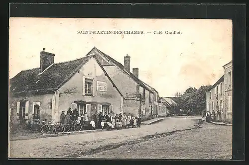 AK Saint-Martin-des-Champs, Cafe Graillot