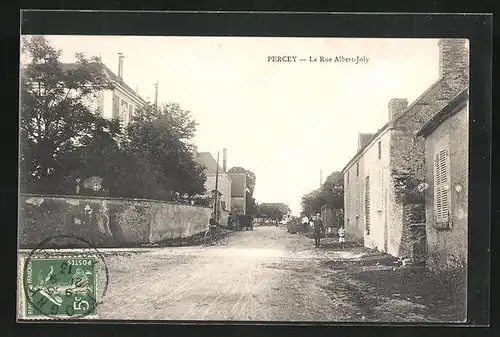 AK Percey, La Rue Albert-Joly