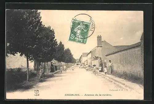AK Courlon, Avenue de la rivière