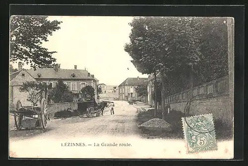 AK Lézinnes, La Grande Route