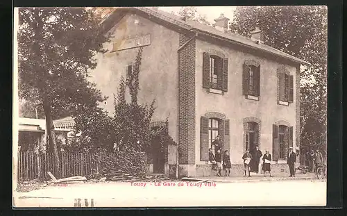 AK Toucy, La Gare de Toucy-Ville