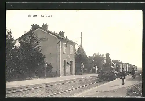 AK Orgy, La Gare, Bahnhof