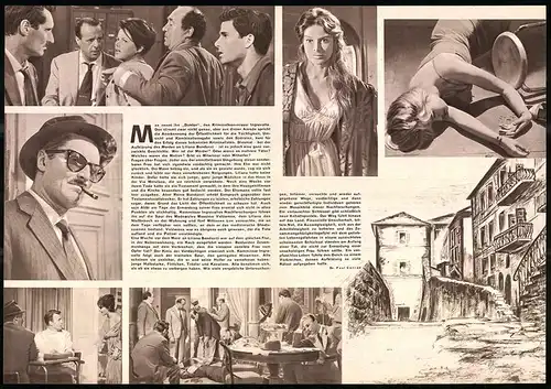 Filmprogramm PFP Nr. 16 /61, Was geschah in der Via Merulana? Pietro Germi, Saro Urzi, Regie: Pietro Germi